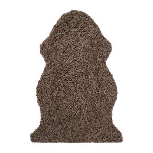 Homio Decor Curly Shearling Sheepskin Rug (Single)