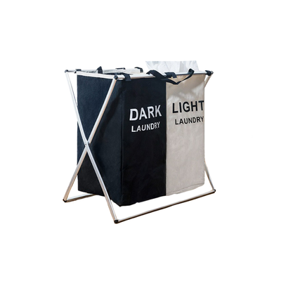 Homio Decor Dark and Light Laundry Basket