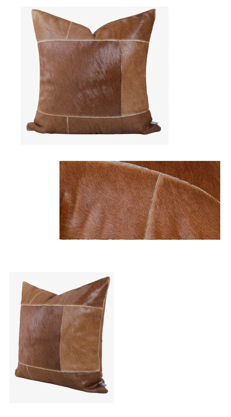 Homio Decor Decorative Accessories 50x50cm Horsehair Pillow Cover