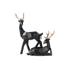 Homio Decor Decorative Accessories Abstract Deer Statue