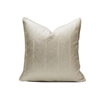 Homio Decor Decorative Accessories Beige / 45x45cm Light Stripe Pillowcase
