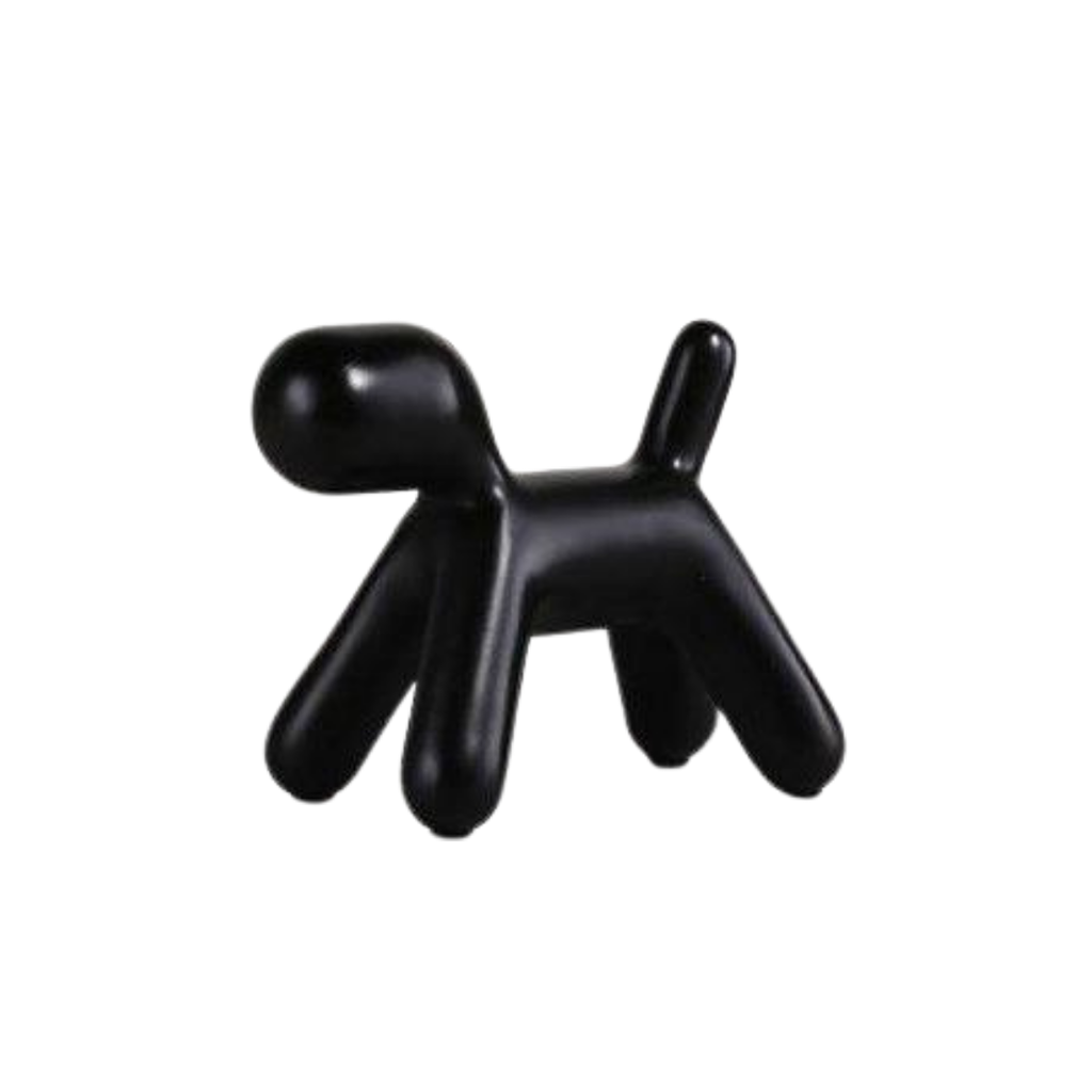 Homio Decor Decorative Accessories Black / 20x12cm Abstract Dog Art Sculpture
