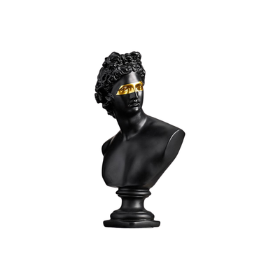 Homio Decor Decorative Accessories Black / 31x18cm Abstract Modern Sculpture