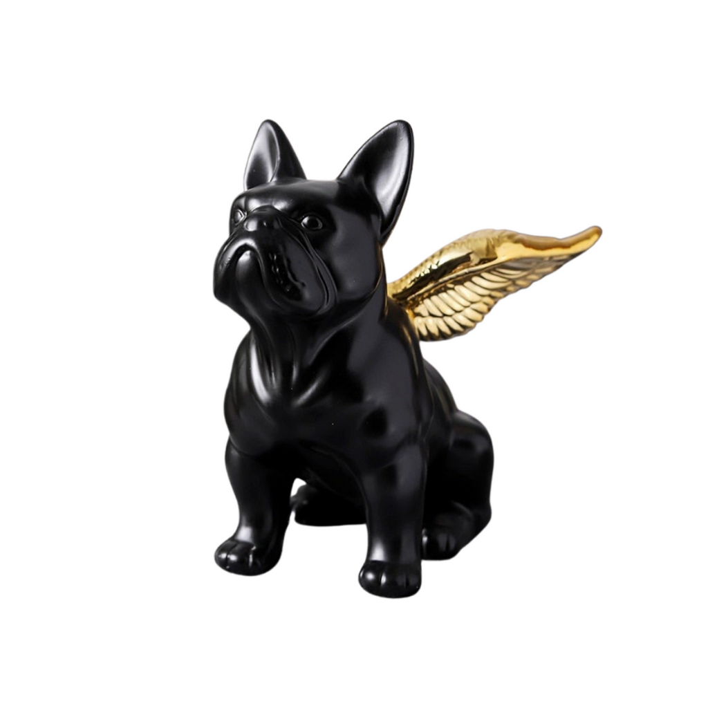 Homio Decor Decorative Accessories Black / Dog French Resin Bulldog Statue