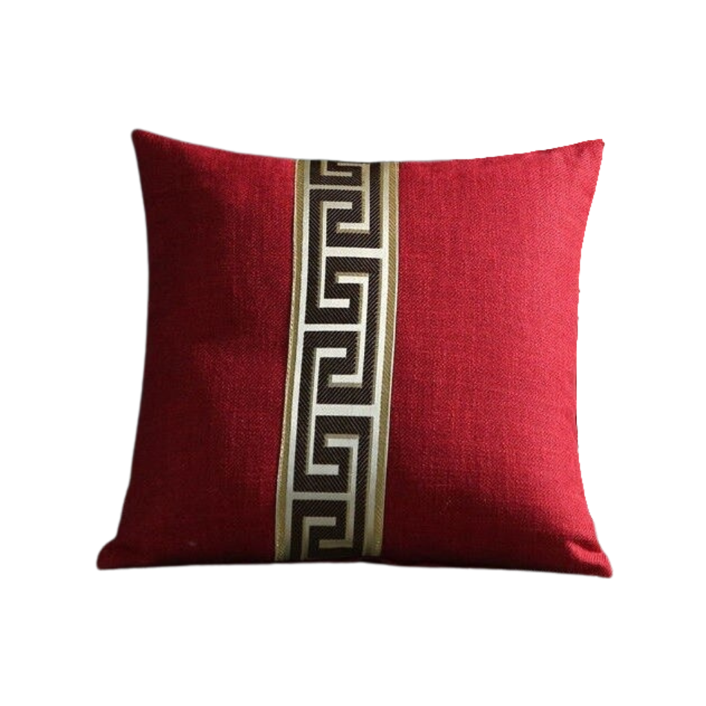 Homio Decor Decorative Accessories Cherry Red (Hemp) / 45x45cm Luxury Modern Hemp Pillowcase