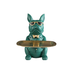 Homio Decor Decorative Accessories Cool Bulldog Statue