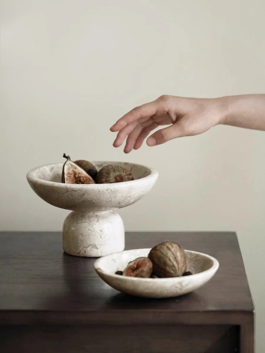 Homio Decor Decorative Accessories Crema Marble Bowl