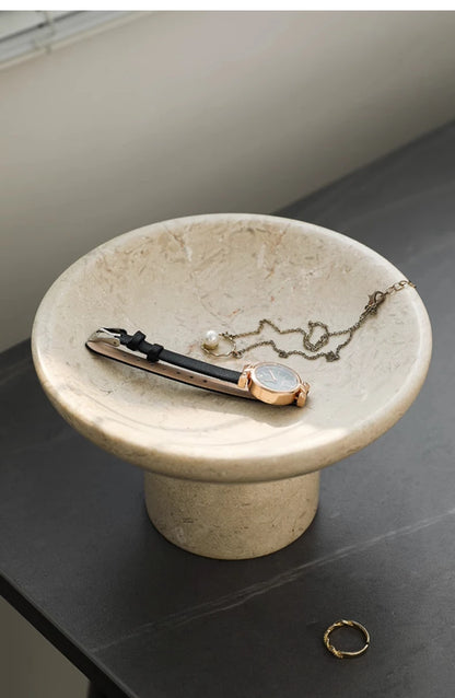 Homio Decor Decorative Accessories Crema Marble Bowl