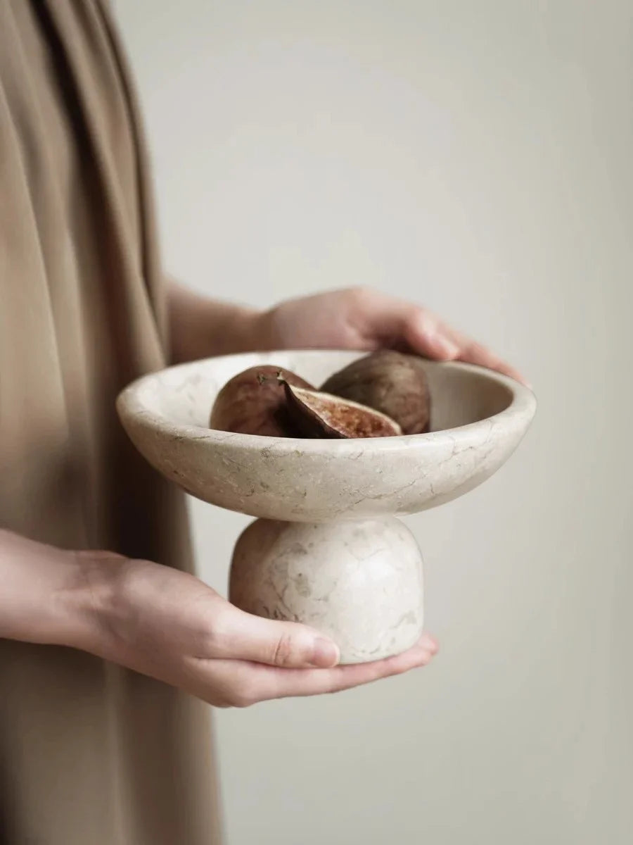 Homio Decor Decorative Accessories Crema Marble Bowl