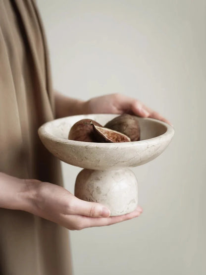 Homio Decor Decorative Accessories Crema Marble Bowl