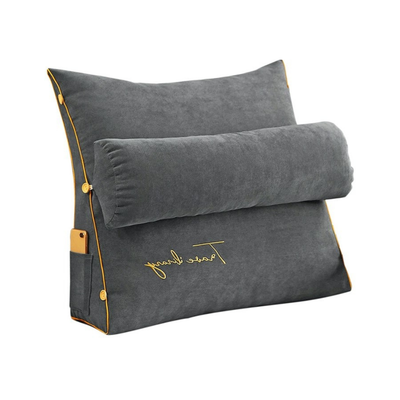 Homio Decor Decorative Accessories Dark Grey / Pillow (with inner) / 45x45cm Reading Cushion with Pocket