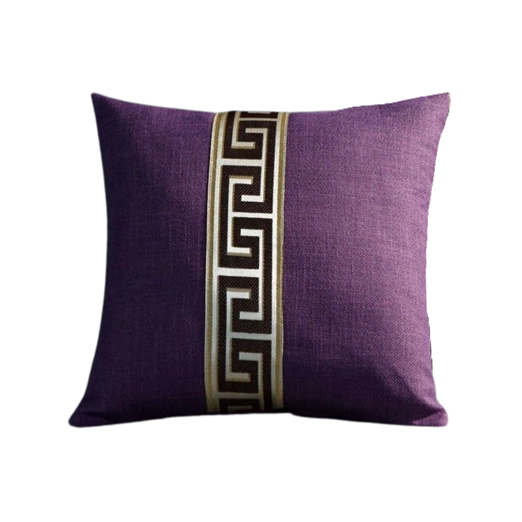 Homio Decor Decorative Accessories Dark Purple (Hemp) / 45x45cm Luxury Modern Hemp Pillowcase