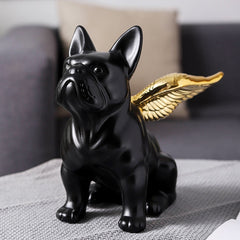 Homio Decor Decorative Accessories French Resin Bulldog Statue