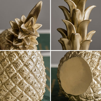 Homio Decor Decorative Accessories Gold Pineapple Ornament