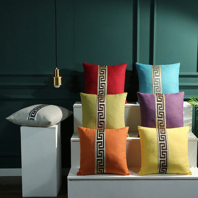 Homio Decor Decorative Accessories Luxury Modern Hemp Pillowcase