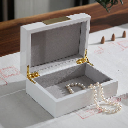 Homio Decor Decorative Accessories Metal Buckle Jewelry Box