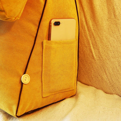 Homio Decor Decorative Accessories Reading Cushion with Pocket