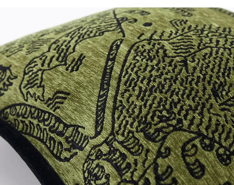 Homio Decor Decorative Accessories Savannah Green Designer Cushion