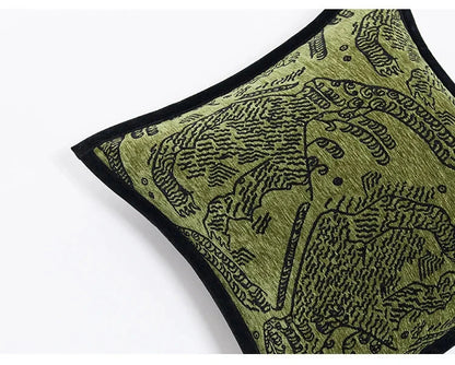 Homio Decor Decorative Accessories Savannah Green Designer Cushion