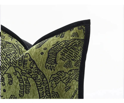 Homio Decor Decorative Accessories Savannah Green Designer Cushion