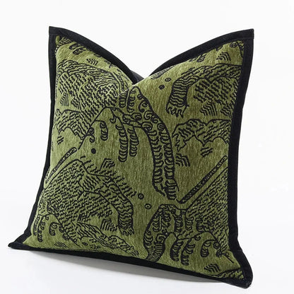 Homio Decor Decorative Accessories Savannah Green Designer Cushion