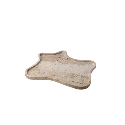 Homio Decor Decorative Accessories Small Travertine Stone Tray