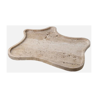 Homio Decor Decorative Accessories Travertine Stone Tray