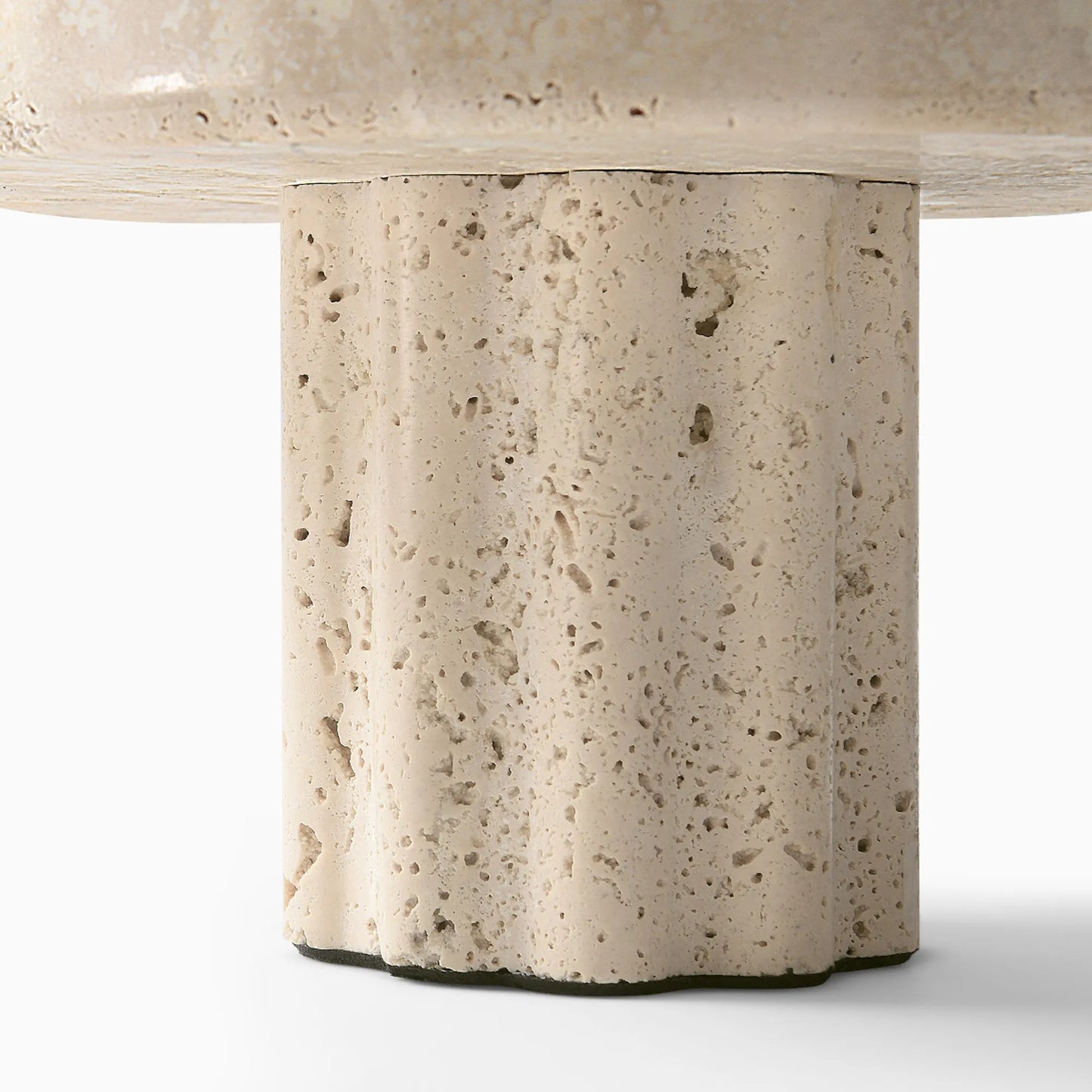 Homio Decor Decorative Accessories Travertine Tray with Legs