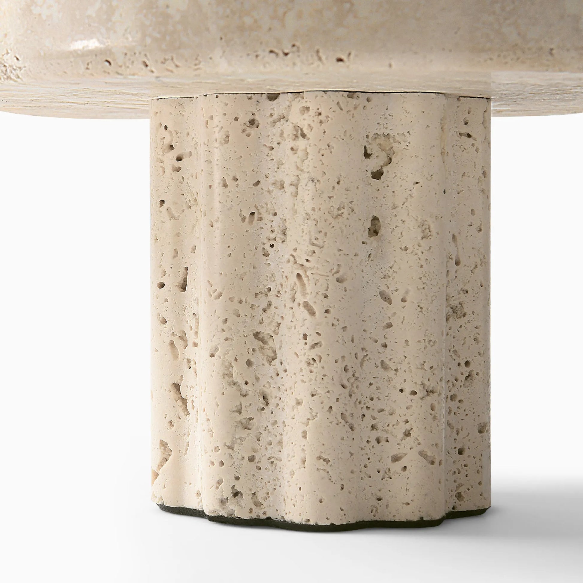 Homio Decor Decorative Accessories Travertine Tray with Legs