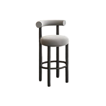 Homio Decor Dining Room Boucle Bar Stool