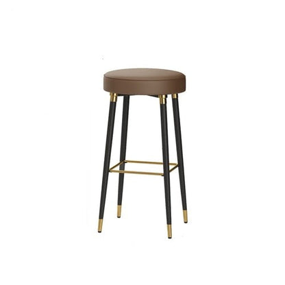 Homio Decor Dining Room Brown / 55cm Modern Kitchen Bar Chairs