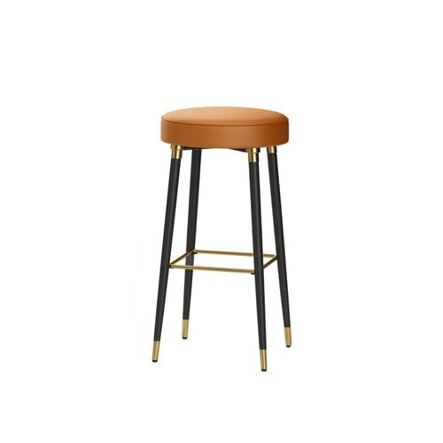 Homio Decor Dining Room Camel / 55cm Modern Kitchen Bar Chairs