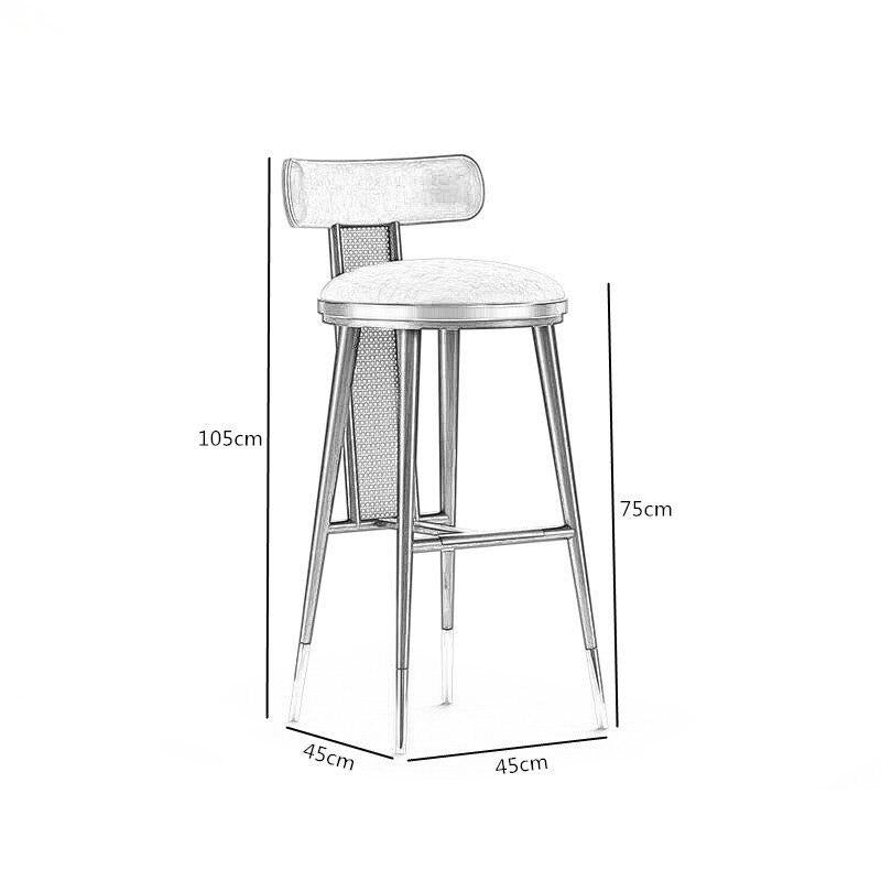 Designer High Feet Bar Stool Homio Decor