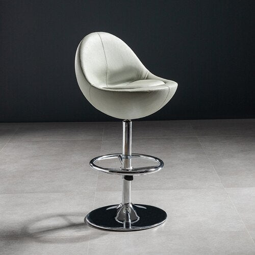 Homio Decor Dining Room Gray / 75cm Luxury Hotel Lobby Style Bar Chair