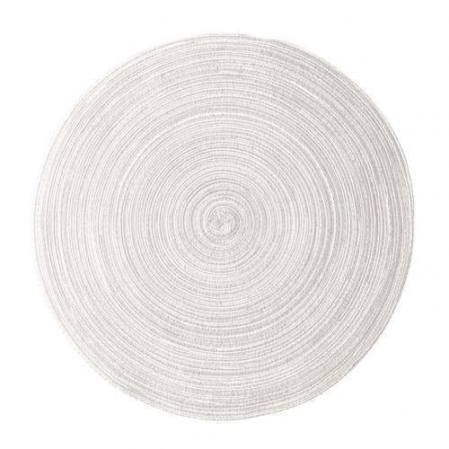 Homio Decor Dining Room Ivory / 18cm / Round Woven Table Mat