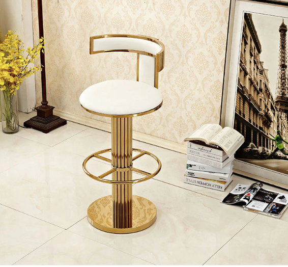 Luxury Golden Bar Stool - Homio Decor