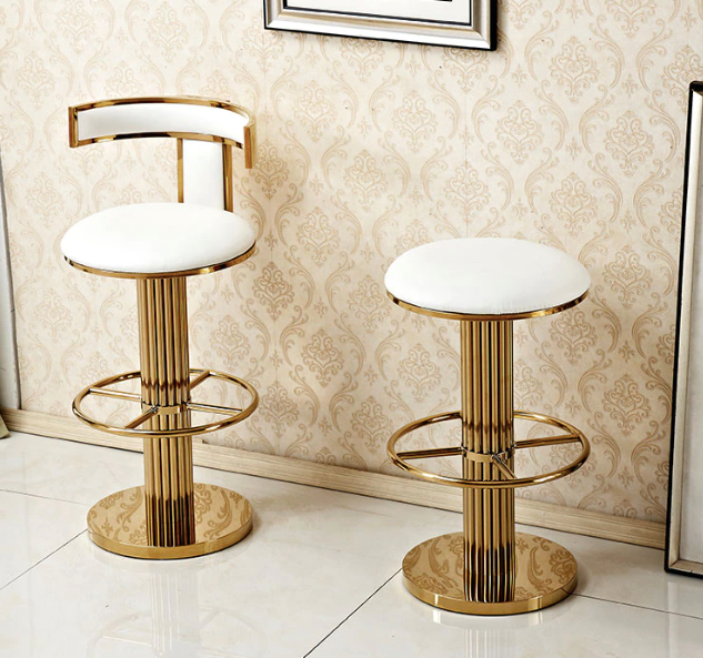 Luxury Golden Bar Stool - Homio Decor