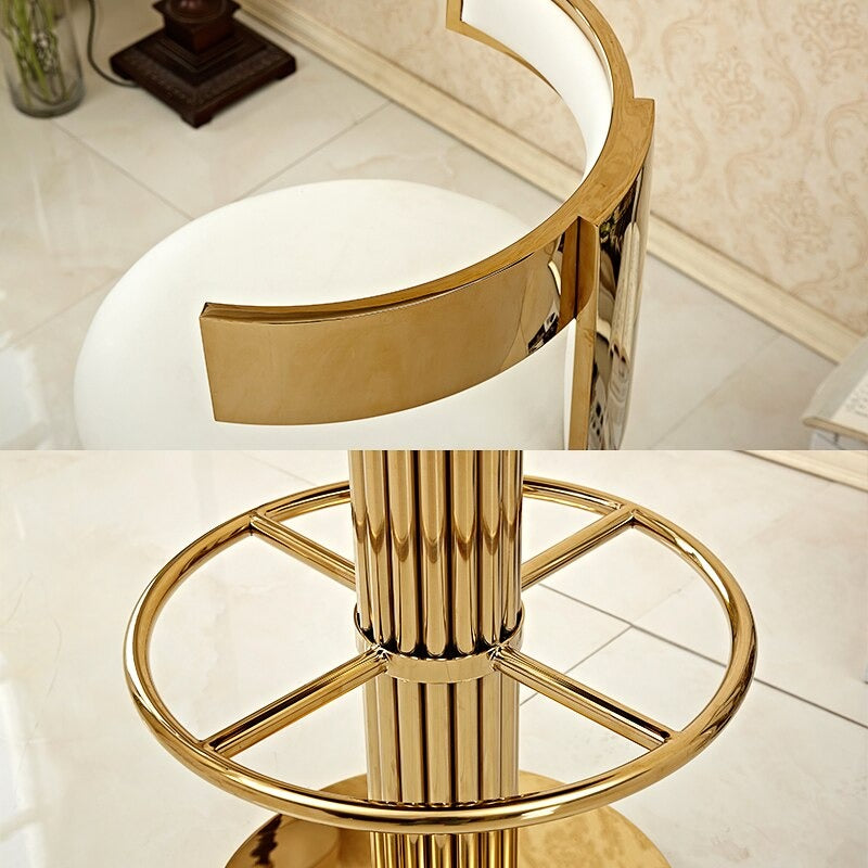 Luxury Golden Bar Stool - Homio Decor