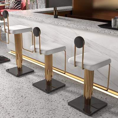 Homio Decor Dining Room Minimalist Luxury Golden Bar Chair