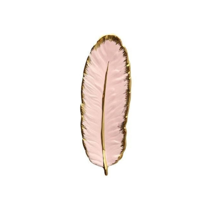 Homio Decor Dining Room Pink / Big Ceramic Leaf Shaped Platter