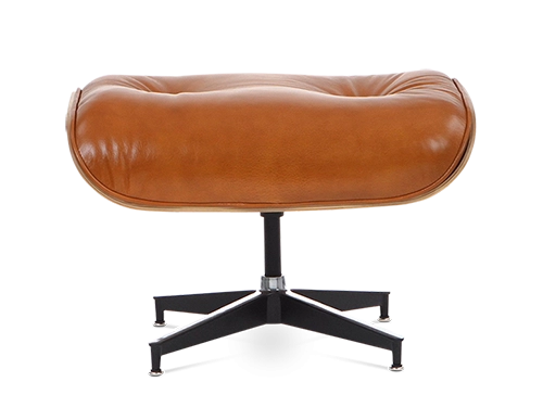 Homio Decor Eames Lounge Chair & Ottoman - Cognac