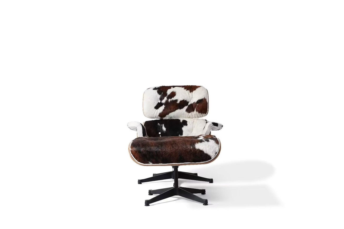 Homio Decor Eames Lounge Chair & Ottoman (PRO) - Pony Skin