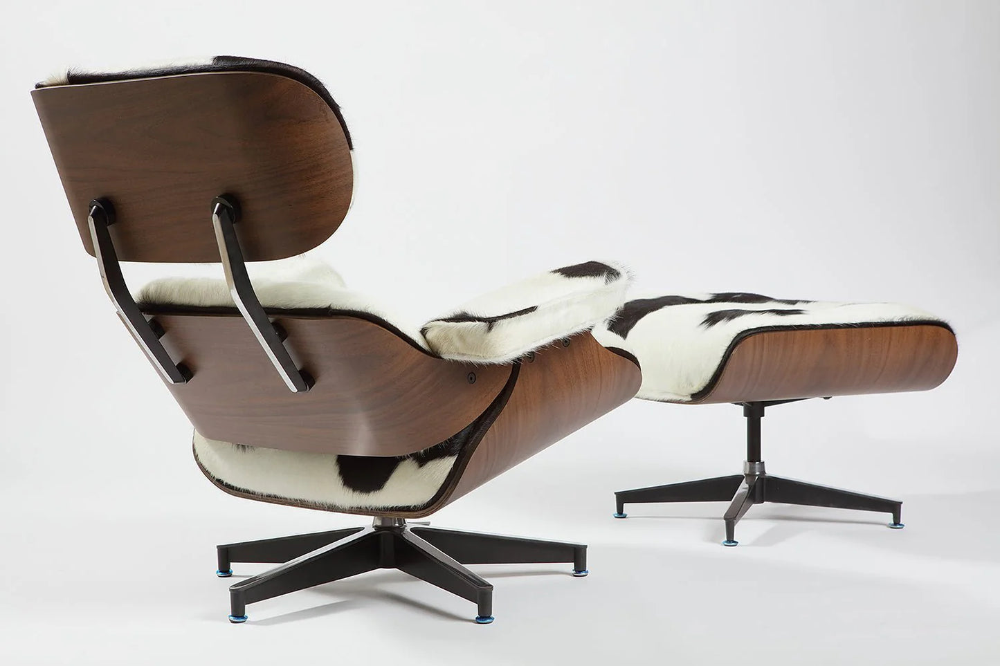 Homio Decor Eames Lounge Chair & Ottoman (PRO) - Pony Skin