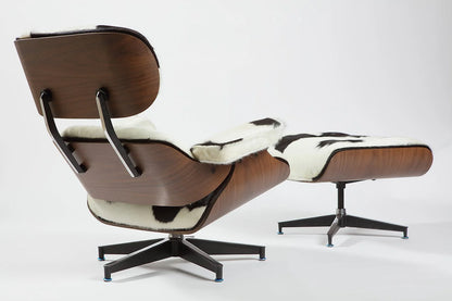 Homio Decor Eames Lounge Chair & Ottoman (PRO) - Pony Skin