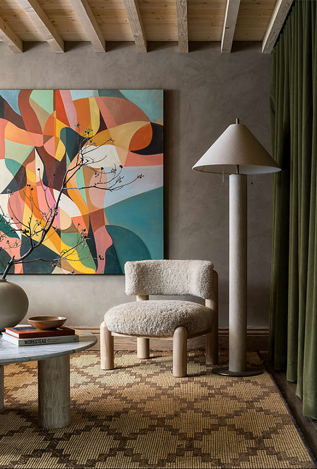 Homio Decor Eira Lounge Chair (Shearling)