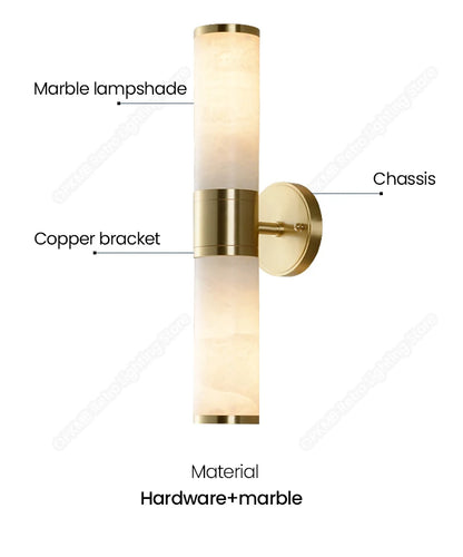 Homio Decor Ella Marble Wall Light