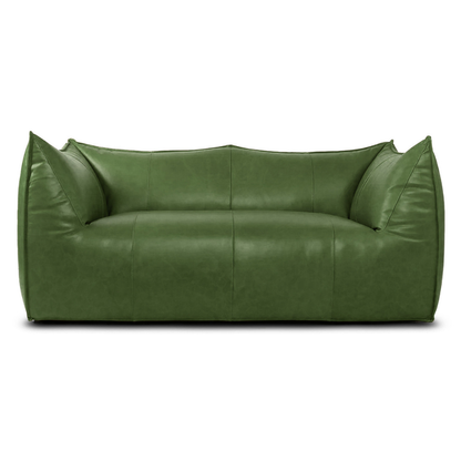 Homio Decor Forest Green Aniline Bambino Sofa - Aniline Leather