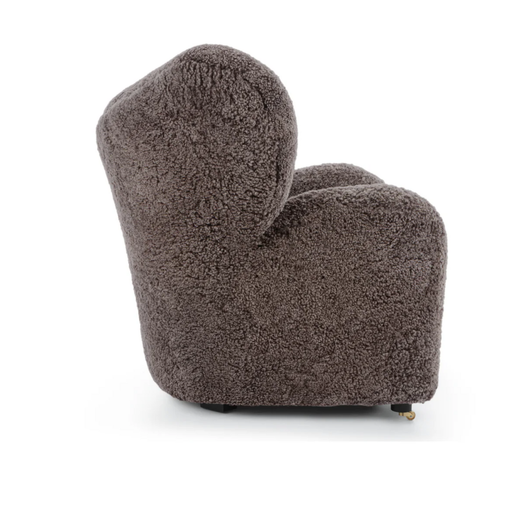 Genuine Sheepskin Armchair - Homio Decor