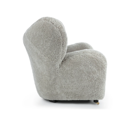 Genuine Sheepskin Armchair - Homio Decor