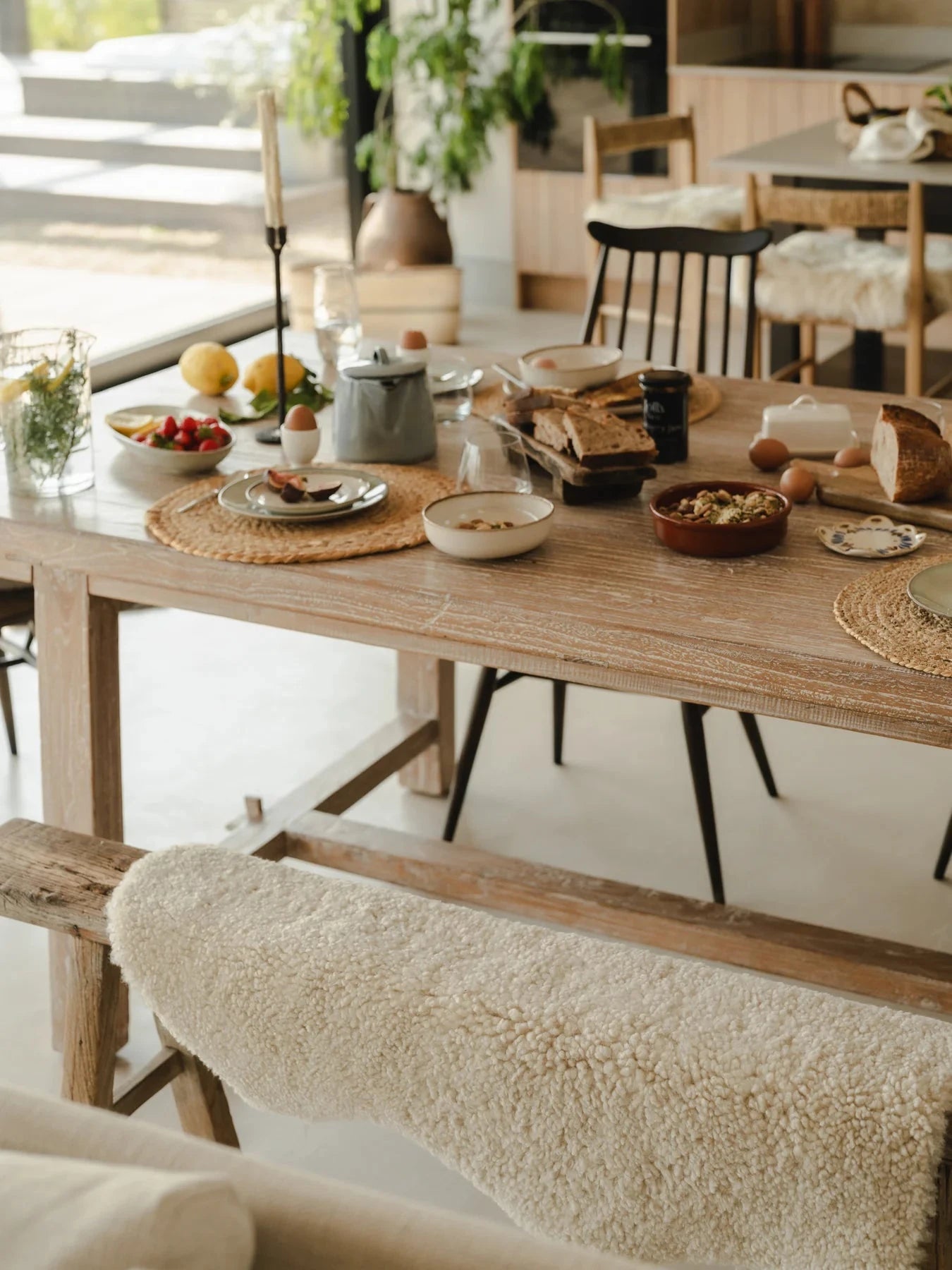 Homio Decor Genuine Sheepskin Rug
